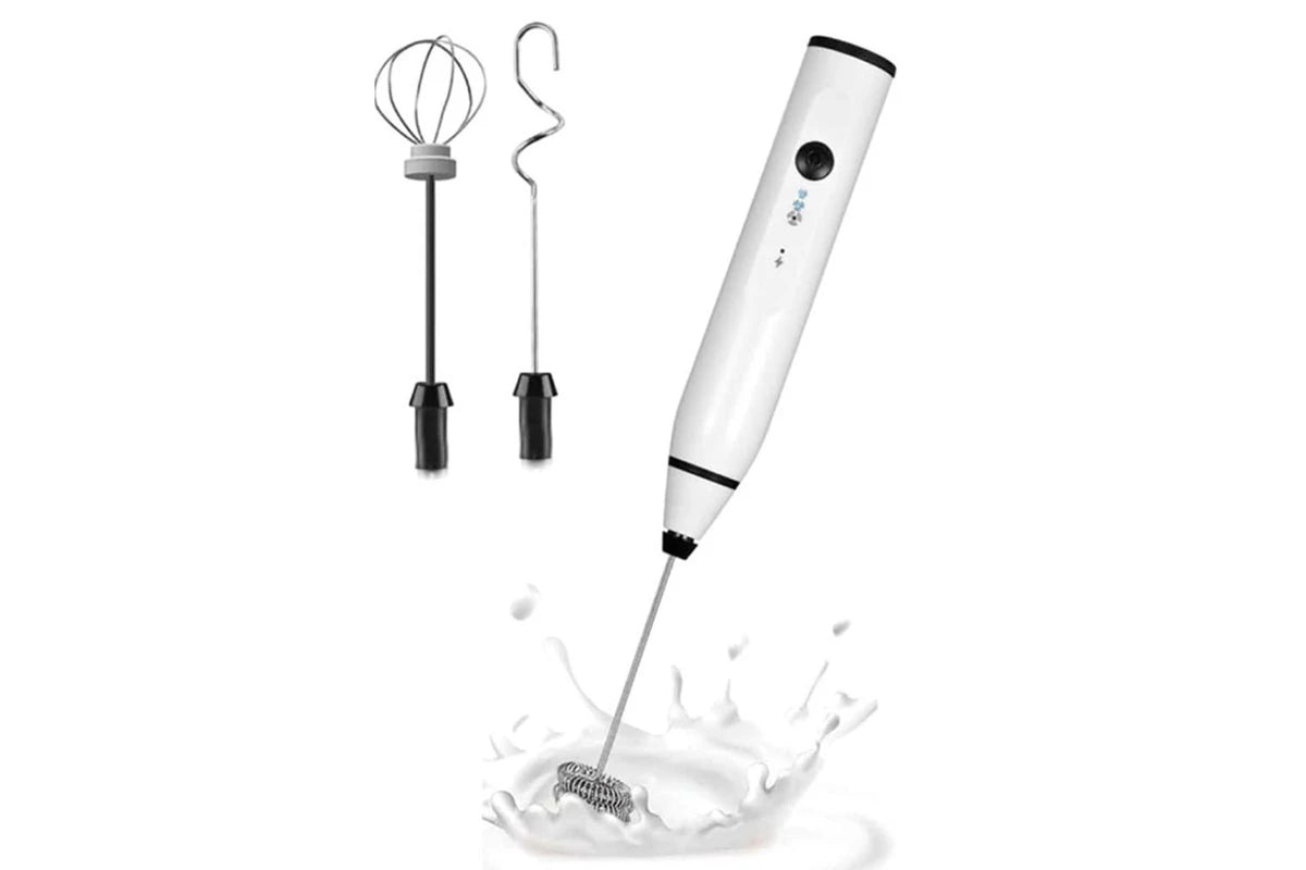 Electric Coffee Blender Milk Frother Handheld Whisk Kitchen Tools
